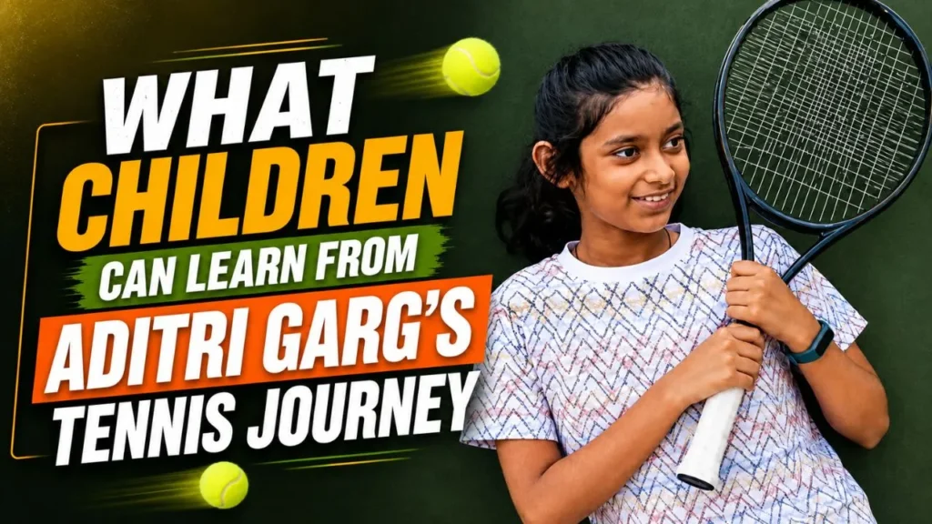 What Children Can Learn From Aditri Garg's Tennis Journey